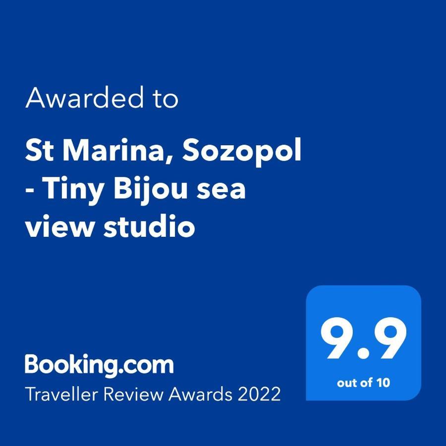 Tiny Bijou Sea View Studio - Santa Marina - Sozopol Esterno foto